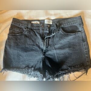 Universal Thread Black Jean Shorts